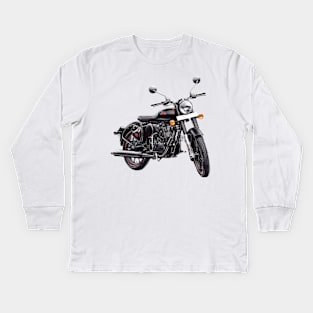 Royal Enfield Classic Kids Long Sleeve T-Shirt